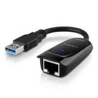 [해외] Linksys USB 3.0 Ethernet Adapter, Works with MacBook Air, Chromebook, or Ultrabook (USB3GIG)
