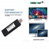 [해외] Velidy USB TV Wireless Wi-Fi Adapter,802.11ac 2.4GHz and 5GHz dual-band Wireless Network USB Wifi Adapter for Samsung Smart TV WIS12ABGNX WIS09ABGN 300M