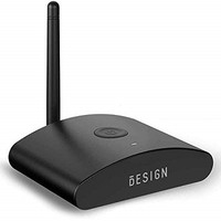 [해외] Besign BE-RX Long Range Bluetooth Audio Adapter, Wireless Home HD Music Receiver for Music Streaming, Aptx, Support Optical, Coaxial and 3.5mm Audio