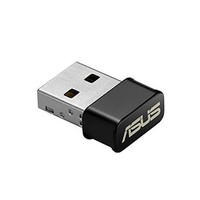 [해외] ASUS USB-AC53 AC1200 Nano USB Dual-Band Wireless Adapter, MU-Mimo, Compatible for Windows XP/Vista/7/8/1/10