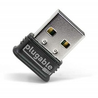 [해외] Plugable USB Bluetooth 4.0 Low Energy Micro Adapter (Windows 10, 8.1, 8, 7, Raspberry Pi, Linux Compatible; Classic Bluetooth, and Stereo Headset Compatible)
