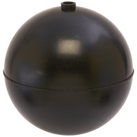 [해외] Robert Manufacturing PF Series Bob Spherical Polypropylene Float, 3/8-16 Female Spud, 8 Diameter, 158 oz Buoyancy