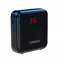 [해외] VSON PM2.5 Detector Portable Mini Air Quality Monitor for Outdoor Cars Testing Haze with Smart Laser Sensor Detect The Small Particles in The Air