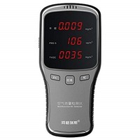 [해외] USB WiFi Air Quality Tester Monitor Detector Smart Formaldehyde Temperature Humidity PM2.5 HCHO/TVOC /CO2 Analyzer