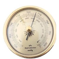 [해외] Ajax Scientific Dual Aneroid Barometer Dial, 72mm Diameter