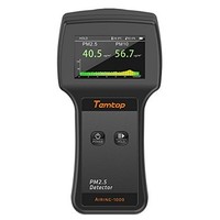 [해외] Temtop Airing-1000 Professional Laser Air Quality Monitor PM2.5/PM10 Detector Particle Counter Dust Meter Real Time Display High Accuracy