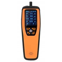 [해외] Temtop M2000C Air Quality Monitor for PM2.5 PM10 Particles CO2 Temperature Humidity settable Audio Alarm Recording Curve Easy Calibration Colorful Display