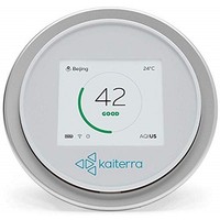 [해외] Kaiterra Laser Egg 2 Smart Indoor Air Quality Monitor, Measures Fine Dust (PM2.5), Temperature, Humidity, WiFi Enabled, Compatible with Apple HomeKit/Android