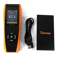 [해외] Temtop LKC-1000E Professional Formaldehyde Monitor Detector with HCHO/PM2.5/PM10/Particles/AQI Accurate Testing Air Quality Detector