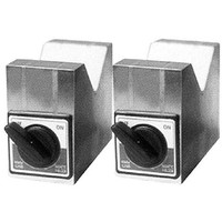 [해외] HHIP 3402-0902 Aluminum Cast Magnetic V-Block Set 4 x 2 x 6 Inch On/Off