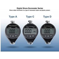 [해외] Digital Shore Durometer Sclerometer Rubber Hardness Tester Meter 0-100HA/HC/HD Paragraph LX-A/C/D Type Digital Durometer