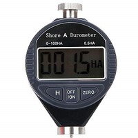 [해외] 1pc Black Shore A Digital Hardness Durometer Tester LCD Display 0-100HA for Rubber Plastic Leather Multi-Grease Wax with Box