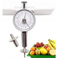 [해외] Fruit Hardeness Tester Portable Fruit Sclerometer Fruit Penetrometer Firmness Tester 0.5-12kg / cm 2（X10 5pa）and 1-24kg / cm 2（X10 5pa）(GY3) for Determining the Maturity Level of F
