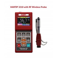 [해외] HFBTE HARTIP3210 Digital Leeb Portable Metal Steel Hardness Gauge Meter Tester with RF Wireless Probe TFT Color LCD Display 25000 Data Hold