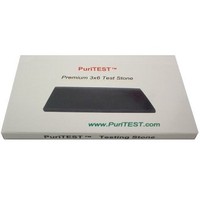 [해외] Puritest Large Stone 6x3 with Rubber Backing Gold Testing Solutions Kit 10k 14k 18k 22k Silver Platinum Scratch Stone