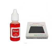 [해외] Silver Testing Kit Silver Acid Test Liquid with Stone
