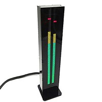 [해외] Electric Magic AS60 DIY Dual Channel 60 Segment Binaural Music Spectrum VU Meter Kit Music Display Single Chip Electronic Production