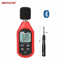 [해외] NKTECH UT353BT+ Bluetooth Mini LCD Digital Sound Level Meter Test 30-130dB Instrumentation Noise Decibel Monitoring Tester Frequency 31.5Hz-8kHz with TL-1 Screwdriver