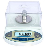 [해외] BAOSHISHAN 200g/1mg Lab Scale Precision 0.001g Analytical Electronic Balance Lab Precision Weighing Balance Scales Jewelry Scales Calibrated