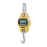[해외] Crane Scale,Klau Mini Hoist 300 kg / 600 lb Industrial Heavy Duty Digital Hanging Scales Yellow for Home Farm Factory Hunting