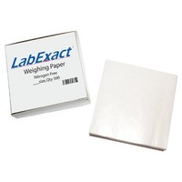 [해외] LabExact 1200158 W33 Cellulose Weighing Paper Sheet, Nitrogen Free, Non-Absorbing, High-Gloss, 3 x 3 Inches (Pack of 500)
