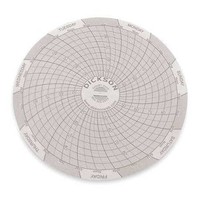 [해외] Circular Chart, 4 in, 45 to 90F, 7 Day, Pk60