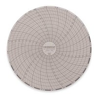 [해외] Circular Chart, 6 in, 0 to 50, 24 Hr, PK60