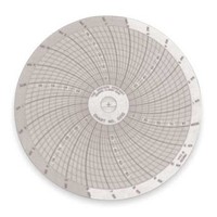 [해외] Circular Chart, 4 in, 0 to 100, 24 Hr, PK60