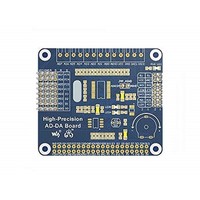 [해외] in ZIYUN Raspberry Pi High-Precision AD/DA Board,Onboard ADS1256,8ch 24bit high-Precision ADC,Waveshare Sensor Interface Standard,Features AD/DA detect Circuit,Easy for Signal Demo