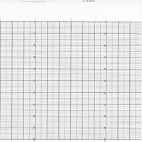 [해외] Graphic Controls B9627AY Strip Chart, Fanfold, Range 0 to 100, 99FT