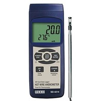 [해외] REED Instruments SD-4214 SD Series Hot Wire Thermo-Anemometer, Datalogger, w/Temperature