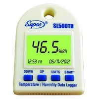 [해외] Supco SL500TH Temperature and Humidity Data Logger with Real Time LCD