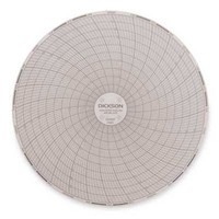[해외] Dickson C651 Chart Paper for 6 Circular Recorder; 7 day, -50 to 50°F/°C