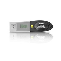 [해외] Upgraded Version Data Logger Thermometer - External Monitor Temperature Display Temperature Logger USB Temperature Sensor LCD Digital Display and Built-in Alarm Over 12000 Data - P
