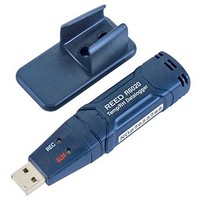 [해외] REED Instruments R6020 Temperature and Humidity USB Datalogger, -40 to 158°F (-40 to 70°C), 0-100% RH