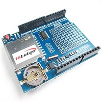 [해외] HiLetgo Mini Logging Recorder Data Logger Module Shield V1.0 For Arduino UNO SD Card