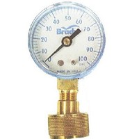 [해외] water source llc wsphg100 100 PSI Water Pressure Test Gauge