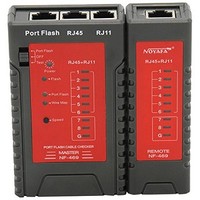 [해외] Noyafa NF-469 Multifunctional Port Flash Cable Tracker RJ11 and RJ45 Cable Faults Tester