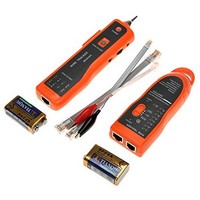 [해외] Tukzer Utility Handheld XQ-350 RJ45 RJ11 Cat5 Cat6 LAN Cable Tester Telephone Wire Tracker Line Network LAN Ethernet Scanning Detector Phone Generator Diagnose Tool Kit