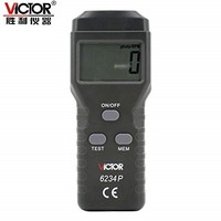 [해외] VC6234P Non-Contact Tachometer Meter photoelectric Digital Test Motor tire Speed Instrument