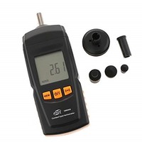 [해외] Flameer Digital Contact Tachometer Contact Measurement Speed Tach Meter 0.5-19999RPM Speed Meter Contact Tach RPM Meter