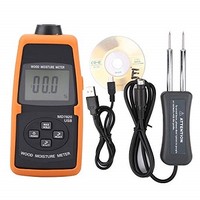 [해외] Wood Moisture Meter, MD7820 USB Digital Wood Moisture Meter Temperature Meter Tester
