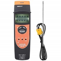 [해외] Akozon Non Contact Digital Tachometer 100 to 40000RPM USB Professional SM8237 Digital Non Contact Gasoline Engine Tachometer Tester