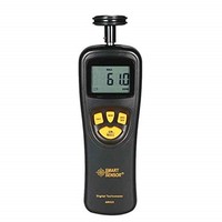 [해외] Smart Sensor AR925 Digital Tachometer 0.05~19999.9m/min 0.5~19999RPM Speedometer Contact Motor RPM Meter Stevlogs