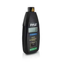 [해외] Pyle PLT26 Digital Non Contact Laser Tachometer with LCD Display, 99999 RPM Range and Carrying Case
