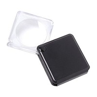 [해외] Carson MagniFlip 3X Flip-Open Pocket Magnifiers with Built-in Case for Reading, Inspection, Crafts, Hobby and Tasks (GN-33, GN-33MU)