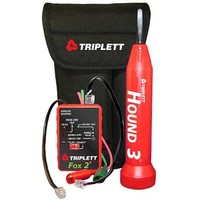[해외] Triplett Fox and Hound 3399 Premium Wire and Cable Tracing Kit with Tone Generator and Probe with Adjustable Sensitivity