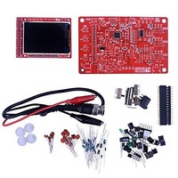 [해외] kuman 3O-IUX5-O0TZ DSO 138 DIY Kit Open Source 2.4 TFT 1MSPS Digital Oscilloscope Kit with DIY Parts + Probe 13803K, SMD pre-soldered