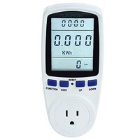 [해외] TS-836A Plug Power Meter Energy Voltage Amps Electricity Usage Monitor,Reduce Your Energy Costs