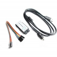 [해외] HiLetgo USB Logic Analyzer Device With EMI Ferrite Ring USB Cable 24MHz 8CH 24MHz 8 Channel UART IIC SPI Debug for Arduino ARM FPGA M100 SCM